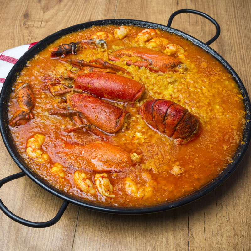 Arroz con bogavante